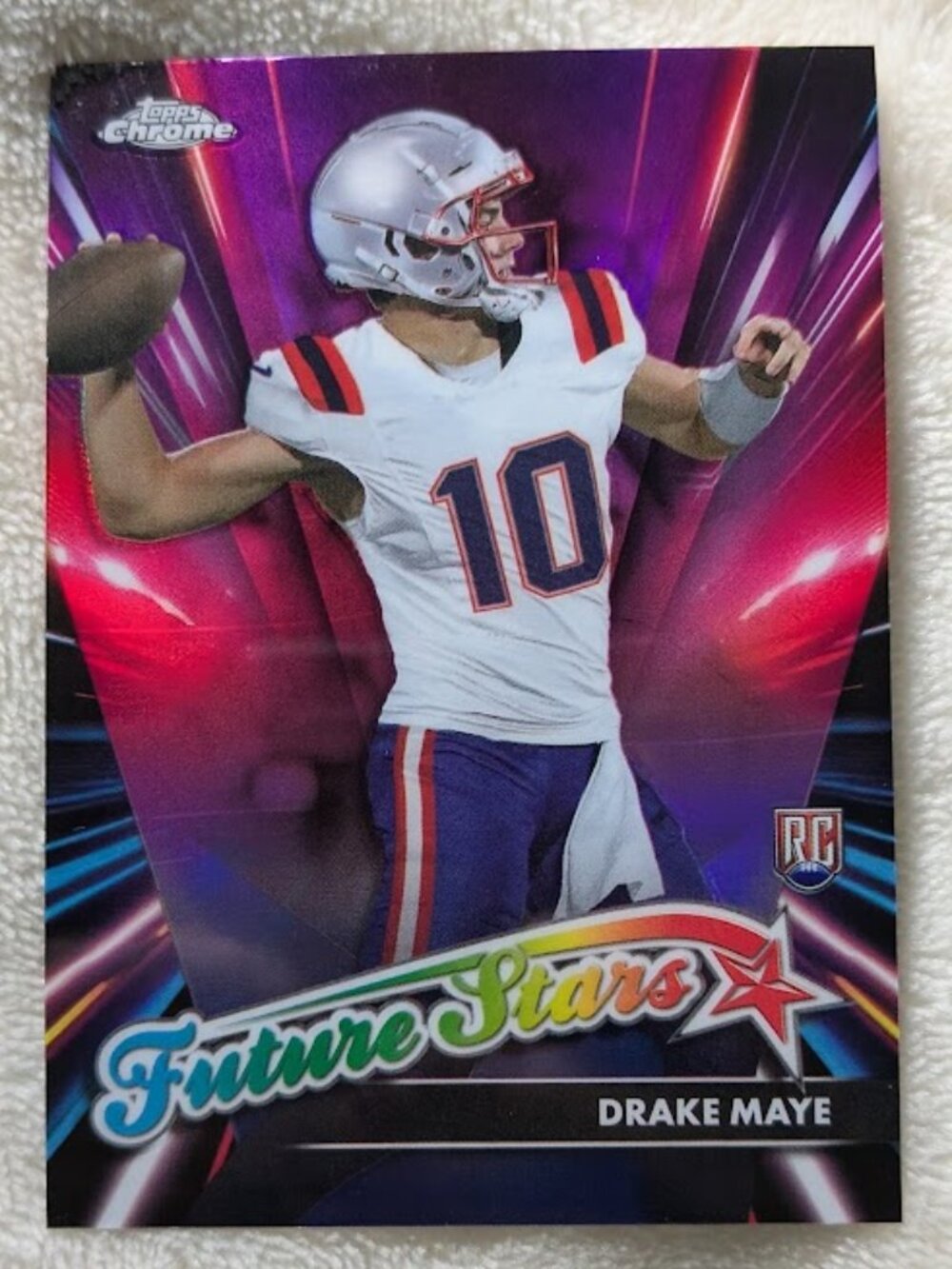 2024 Topps Lazer Refractor "Future Stars" DRAKE MAYE #FS-3